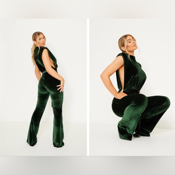 Green jumpsuit - Picture 3 of 3